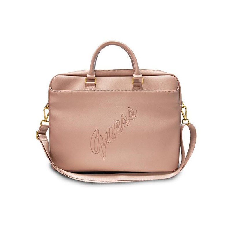 borsa per notebook guess sino a 15 rosa