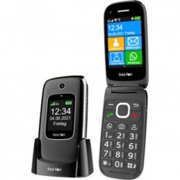 SmartTouch a conchiglia 4G 2.8“/1.77” ? Tasto di emergenza avanzato SOS + GPS ? Tastiera e schermo tattile WhatsApp preinstallat