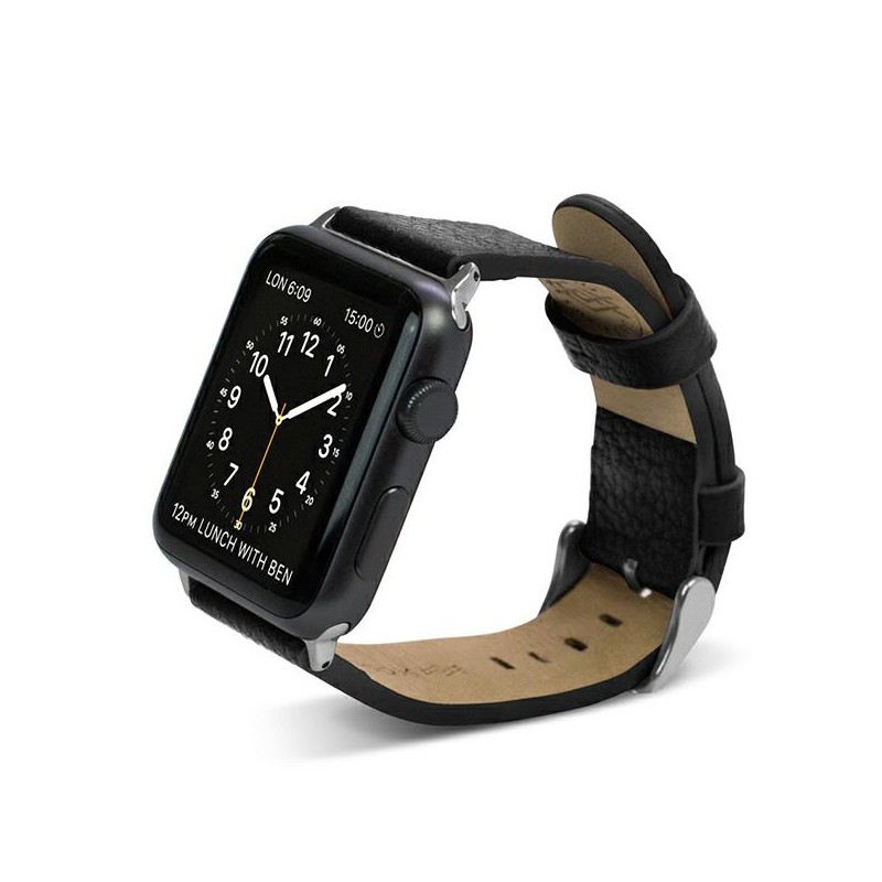 cinturino apple watch 38 mm nero