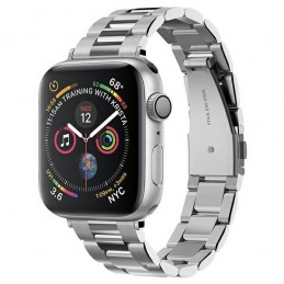 cinturino apple watch 38/41/40 mm metallo silver