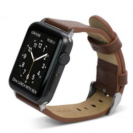 cinturino apple watch 42 mm marrone