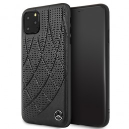 cover vera pelle mercedes benz iphone 11 nera