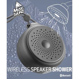speaker bluetooth shower ipx4  nero
