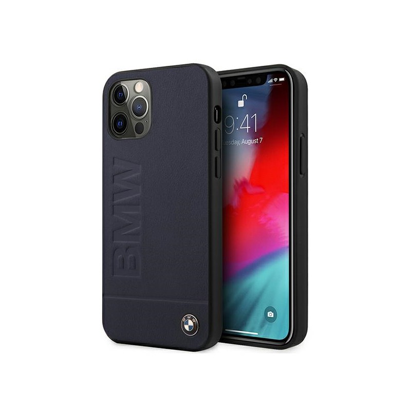 cover bmw iphone 12 pro max blu