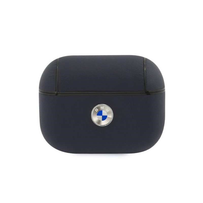 cover bmw airpods pro in vera pelle blue