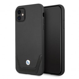 cover bmw iphone 11 black vera pelle