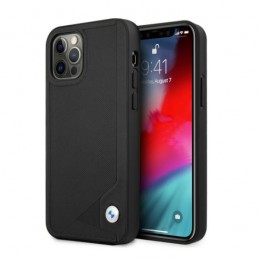 cover bmw iphone 12 pro max black vera pelle