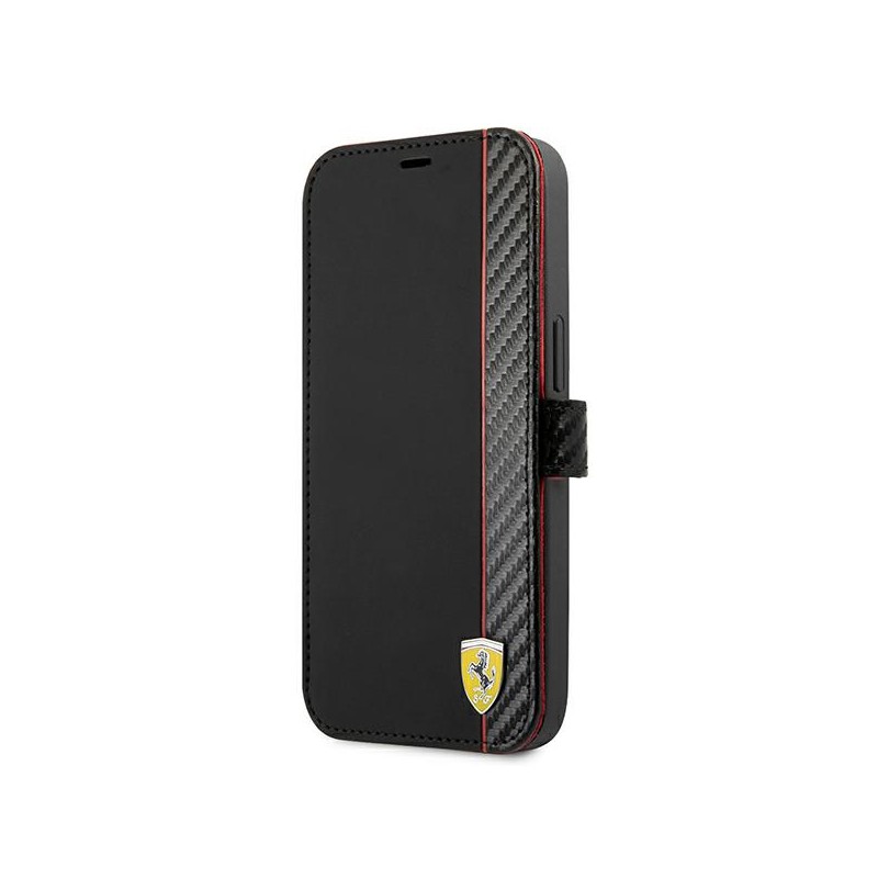 custodia libro ferrari iphone 13 mini nera