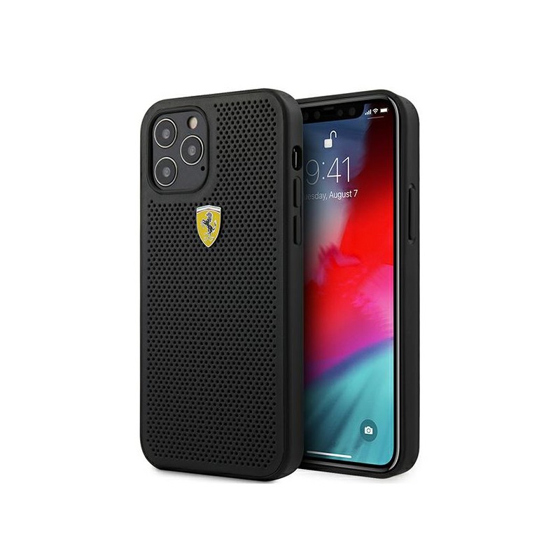 cover ferrari iphone 12 pro max  nera