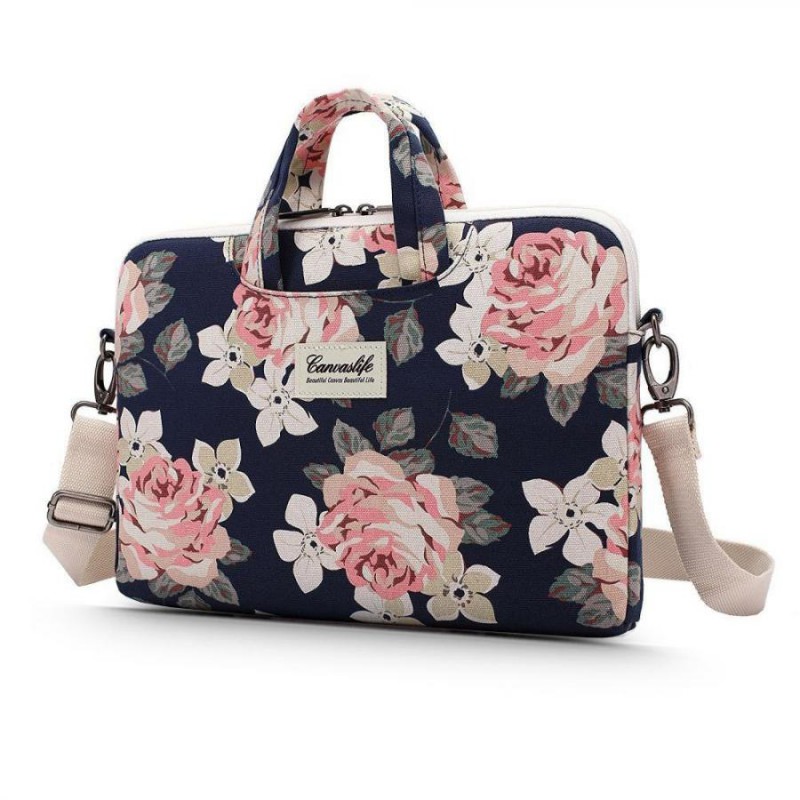 borsa per notebook sino a 16 blu navy rose