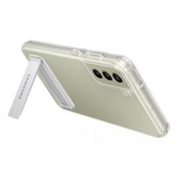 cover samsung s21 fe trasparente con stand