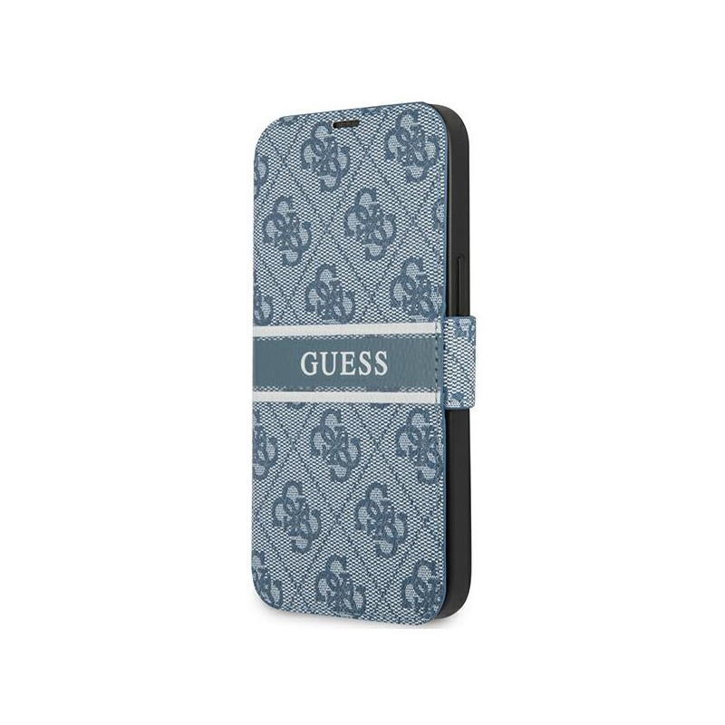 custodia a libro guess iphone 13 blu