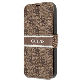 custodia a libro guess iphone 13 brown