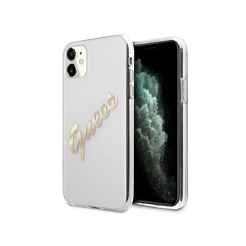 cover guess iphone 11 trasparente