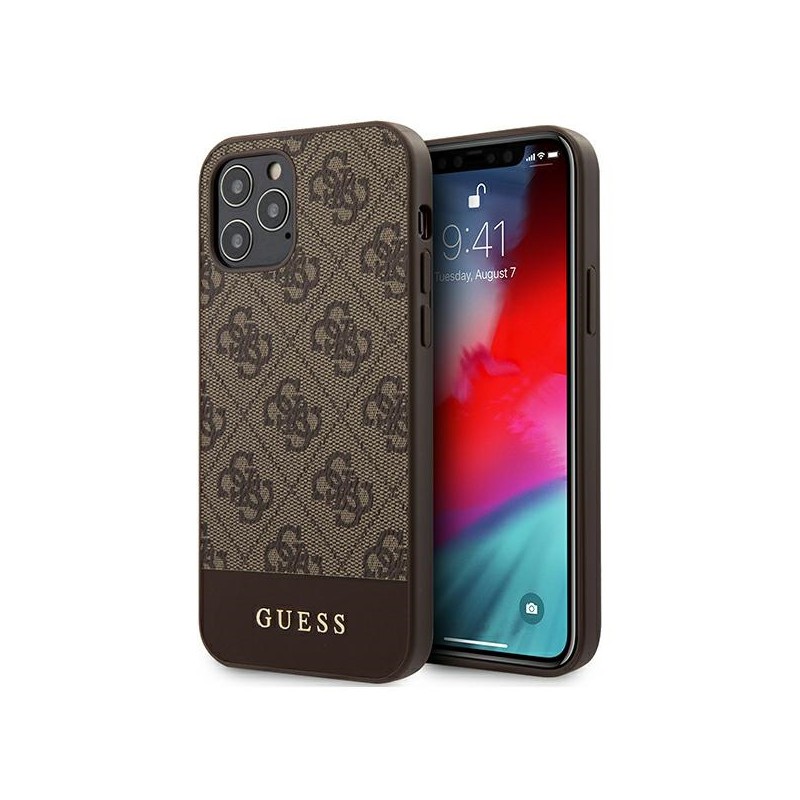 cover guess iphone 12 pro max brown