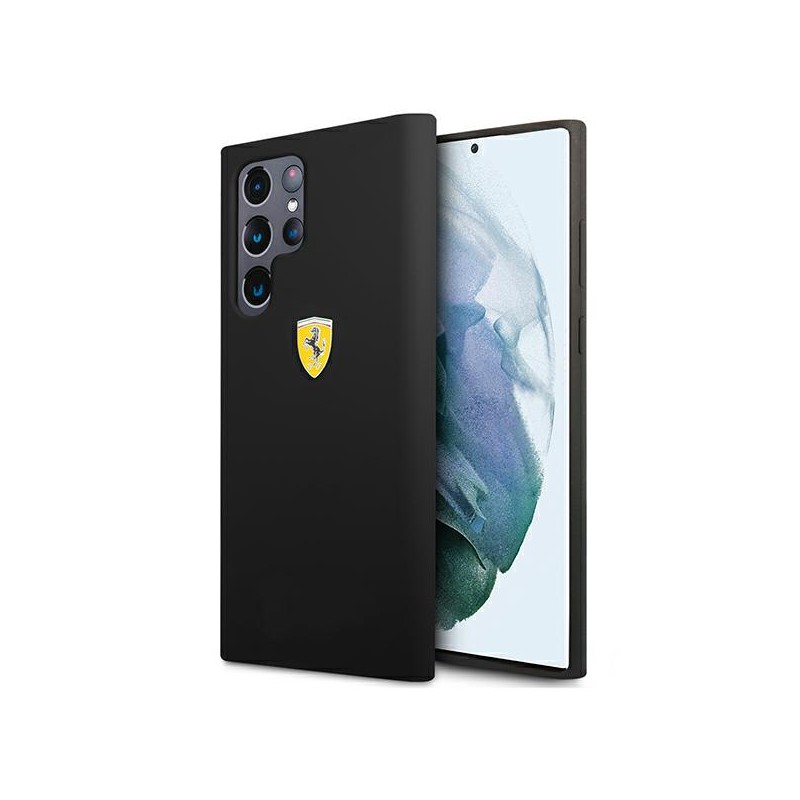 cover ferrari samsung s22 ultra nera