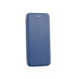 book a53 con porta carte di credito chiusura magnetica blu