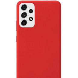 cover in silicone per samsung a33 5g rossa