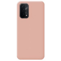 cover in silicone per samsung a53 5g pink sand