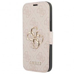 custodia a libro guess iphone 13 pro max pink