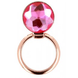 anello stand universale crystal fucsia