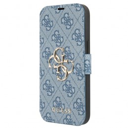 custodia a libro guess iphone 13 mini blu