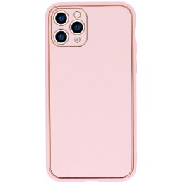 cover samsung a32 4g tpu rivestita in pelle ecologica rosa