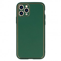 cover samsung s22 plus tpu rivestita in pelle ecologica verde