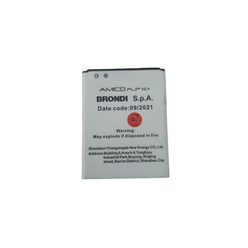 batteria brondi amico flip 4g+ / boss 4g