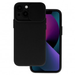 cover a23 4g / 5g silicone con protezione fotocamera nera