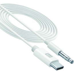 cavo aux jack 3,5 mm usb-c bianco