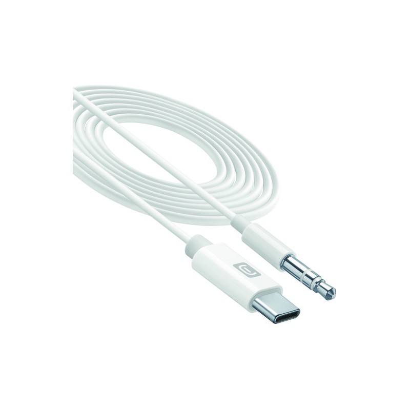 cavo aux jack 3,5 mm usb-c bianco