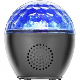 speaker bluetooth ricaricabile con effetto luminoso discoteca cangiante con telecomando