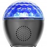 speaker bluetooth ricaricabile con effetto luminoso discoteca cangiante con telecomando