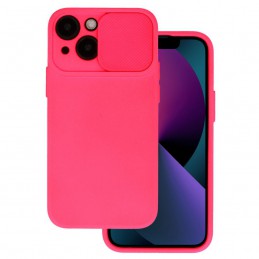cover s20 fe silicone con protezione fotocamera rosa