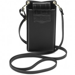 pochette mini bag universalecon tracolla nera