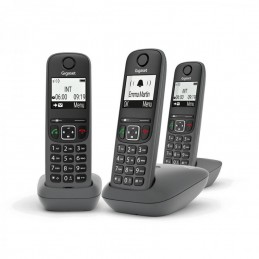 cordless gigaset as490 trio nero
