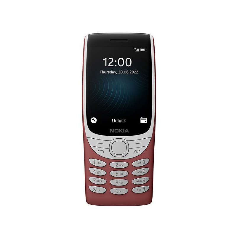 nokia new 8210 4g dual sim rosso