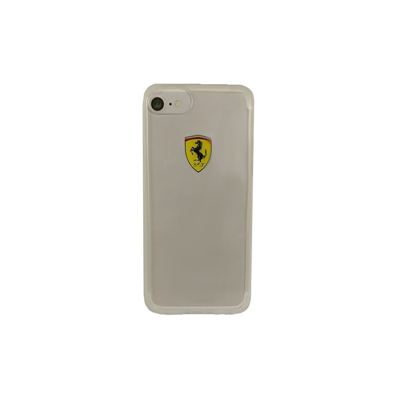 cover ferrari iphone 6s/ 7/ 8/ se ( 2020 ) shockproof transparent black