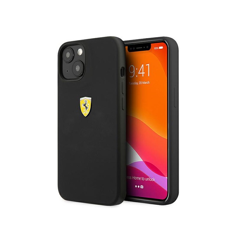 cover ferrari iphone 13 nera