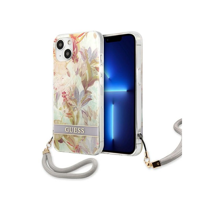 cover guess iphone 13 flower
