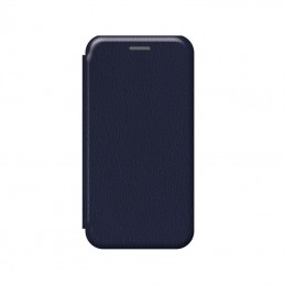 book a32 4g con porta carte di credito chiusura magnetica blu