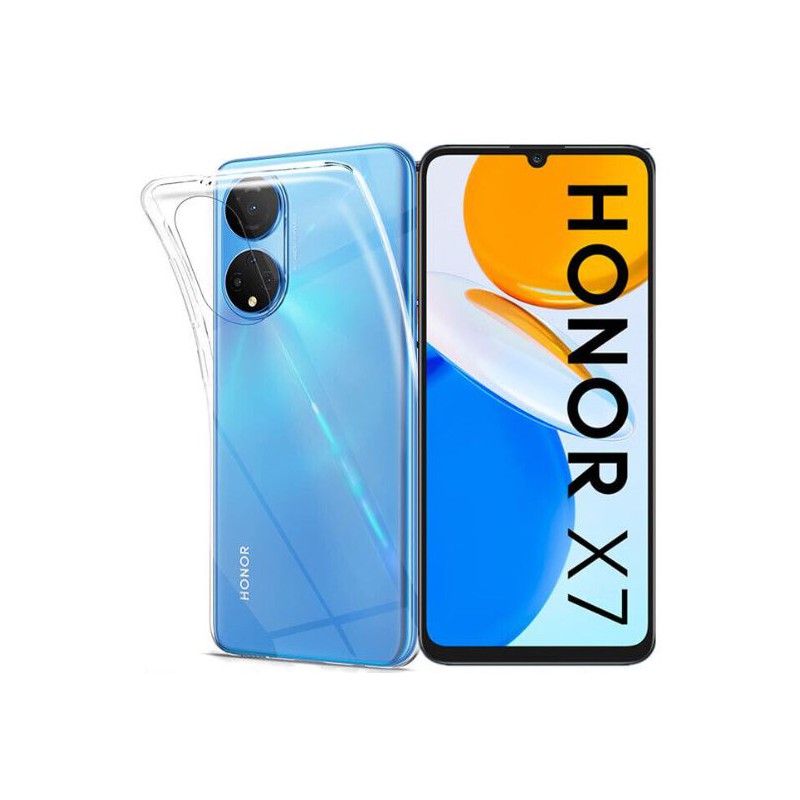 custodia in tpu per huawei honor X7 trasparente