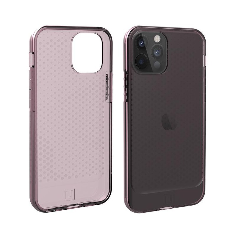 urban armor gear apple iphone 12/12 pro [u] lucent- dusty rose