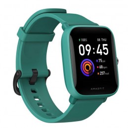 amazfit bip-u orologio sportivo verde touch screen bluetooth.