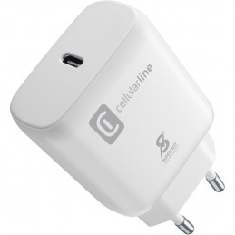 caricabatteria da rete usb-c 25 watt bianco