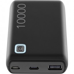 powerbank 10.000 mah usb-c / microusb nera