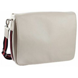 borsa per laptop sino a 16 pollici color beige ecopelle