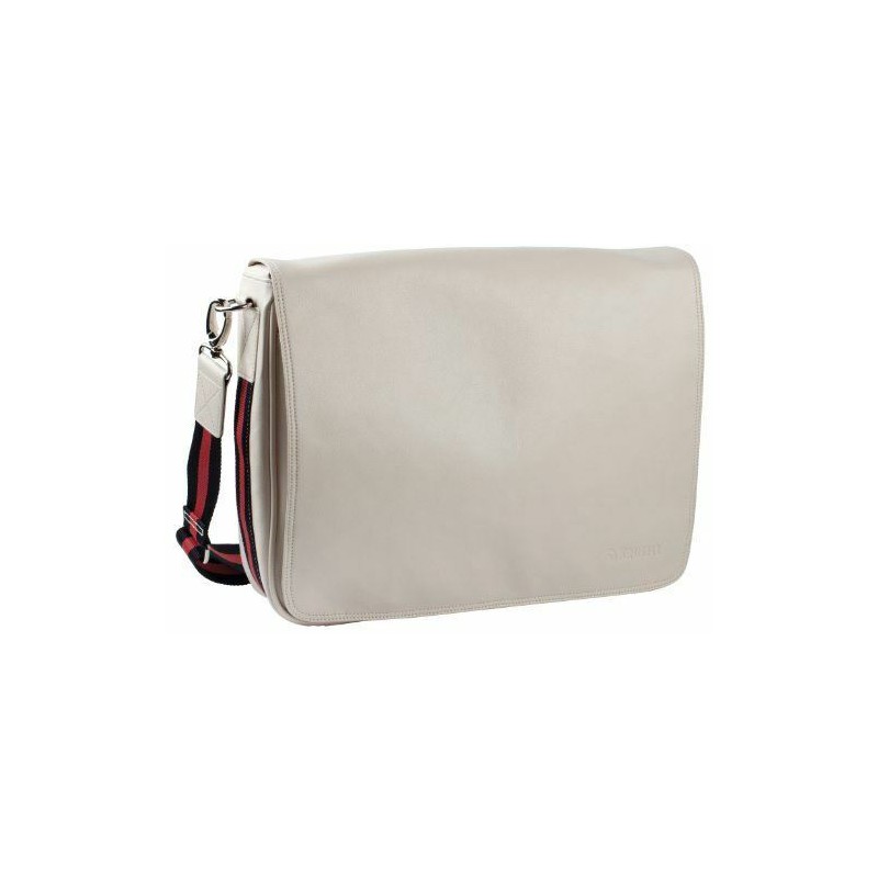 borsa per laptop sino a 16 pollici color beige ecopelle