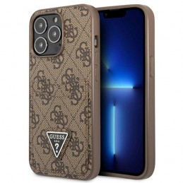 cover guess iphone 13 pro brown con tasca